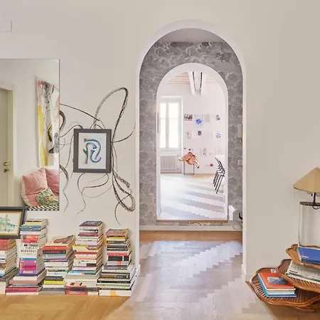 公寓 Trastevere Stylish Loft